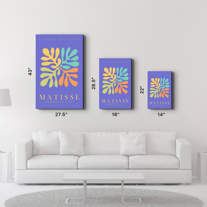 Wallity Pintura Decorativa de Vidrio Templado Multicolor 35 x 55 cm
